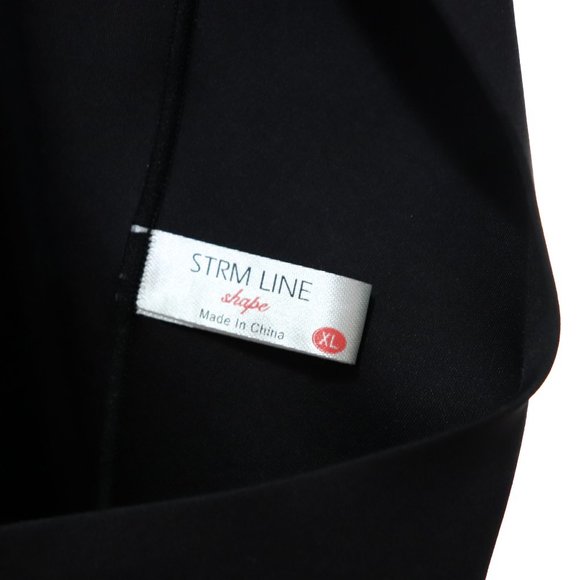 Strm Line Shape Open Bust Shaper Cami Tank Top XL Black Shaping HT 561003T - Picture 7 of 8